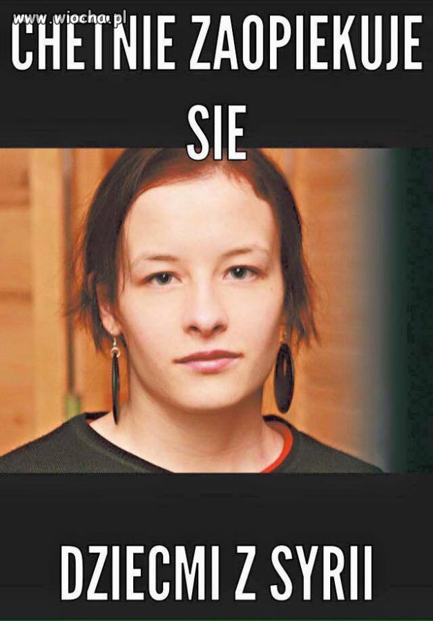 Jest chętna do pomocy 