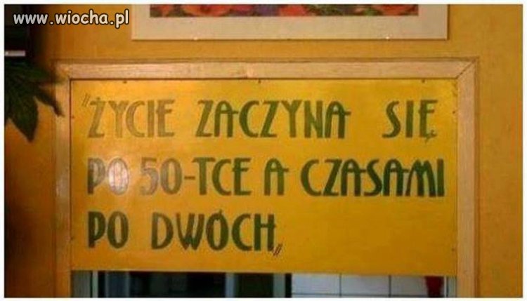 życie po 50-tce