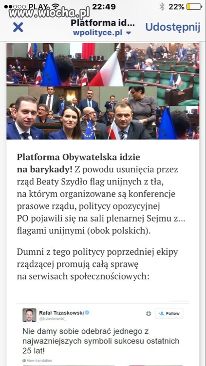 Każda osoba z flagą UE niech adoptuje po jednej 