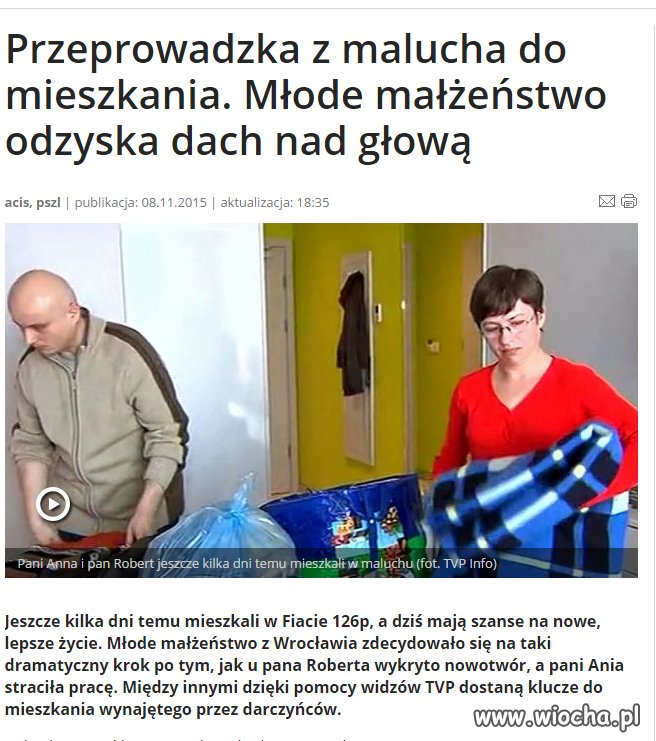 TVP przywłaszczyło sobie akcję pomocy jaką 