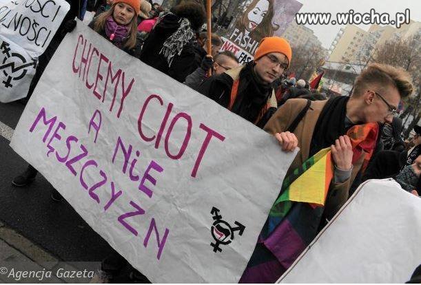 Na marszy przeciw "faszyzmowi"