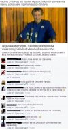 Michnik autorytetem  studentów dziennikarstwa.