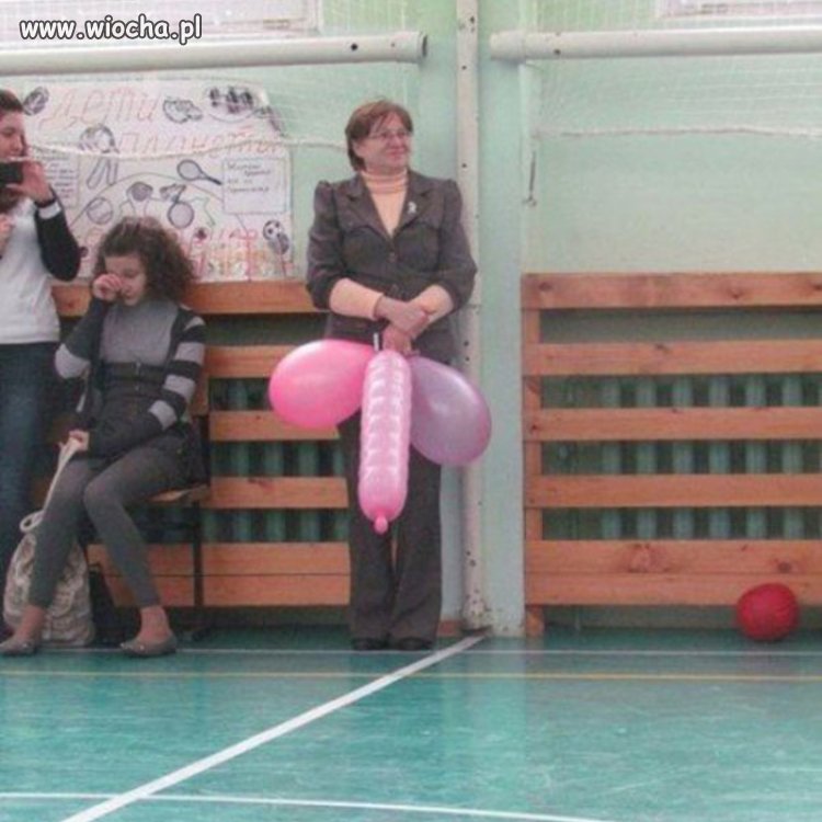 Świat balonów.