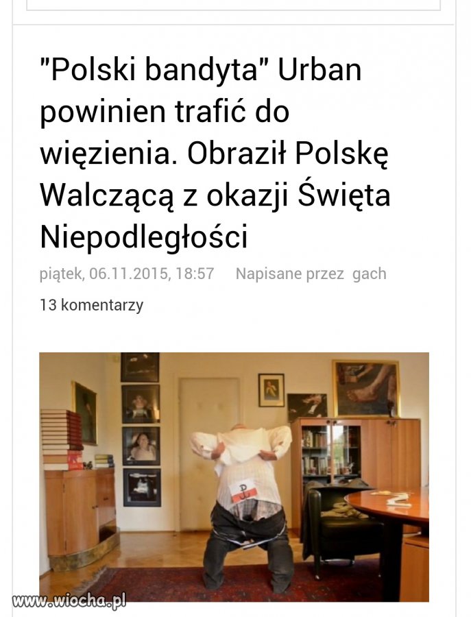 Urban ty anty Polska GNIDO!