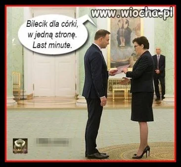 Bilecik dla córki. Last minute.