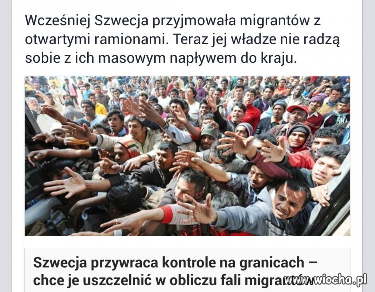 Szwedzi budzą się z amoku.