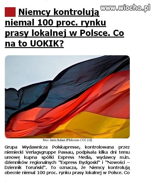 Czytam i odczuwam wyraźnie, niepolskie 