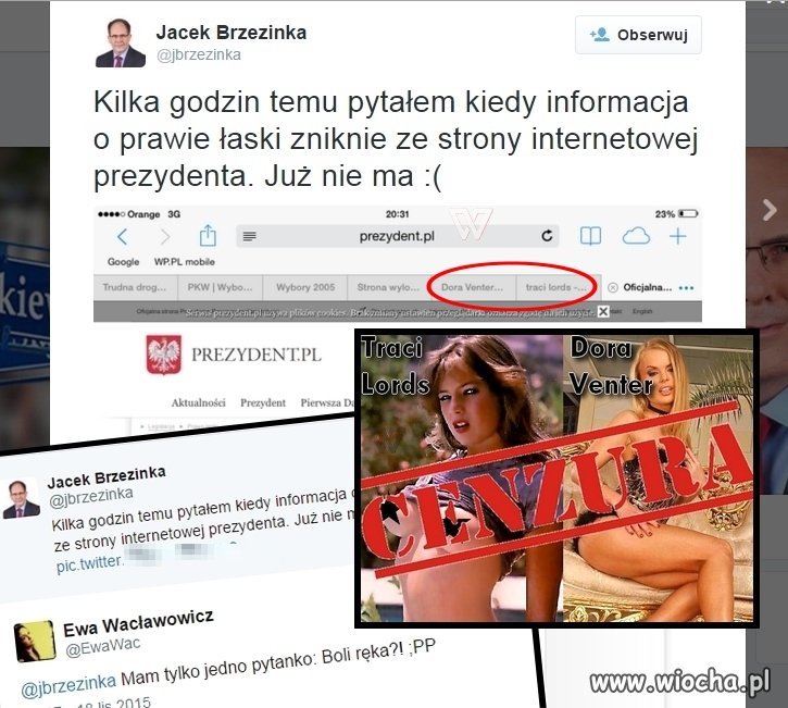 Musiał się "odstresować" zanim napisał tweeta 