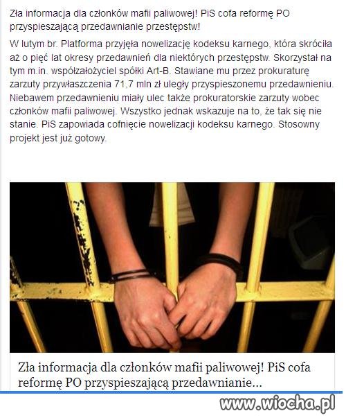 No to koledzy Platfusów będą nie zadowoleni.