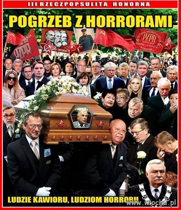 Pogrzeb z honorami.