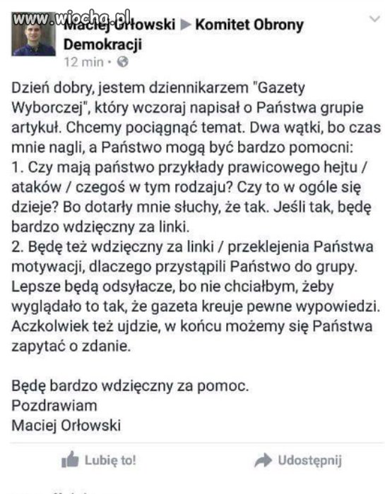 Niech to będzie przykład