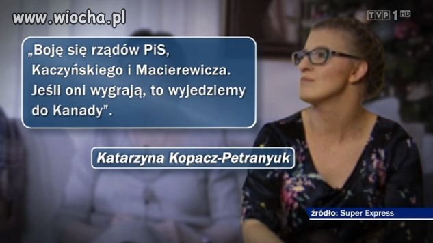 Wyjechała?