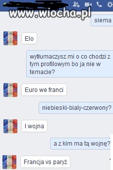 Ta świadomość co się dzieje na świecie...