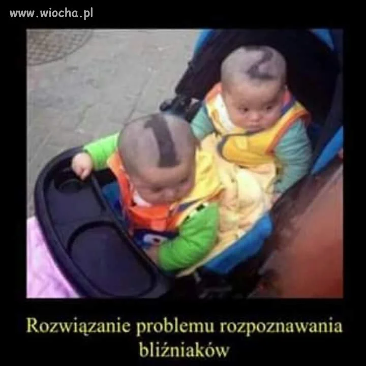 Fryzury dla bliźniaków