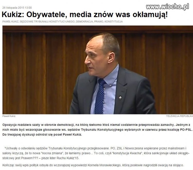 W mediach nagonka "specjalistów za kasę"