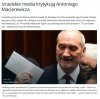 Macierewicz komuś podpadł.