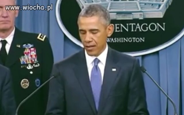 Obama przyznał publicznie, że to USA szkoli żołnierzy 