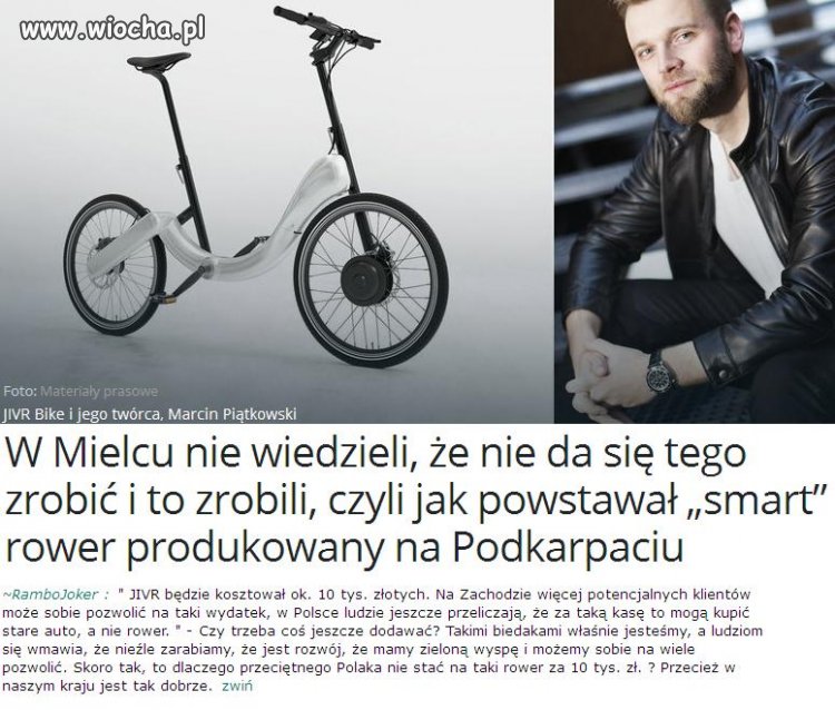 Rower Smart podbija świat. Szkoda że nie Polskę