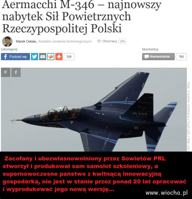 Aermacchi M-346 - lekko podpicowany Jak-130