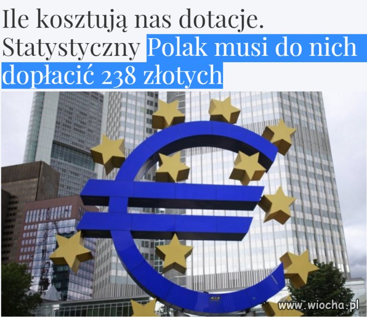 "Unia dała"