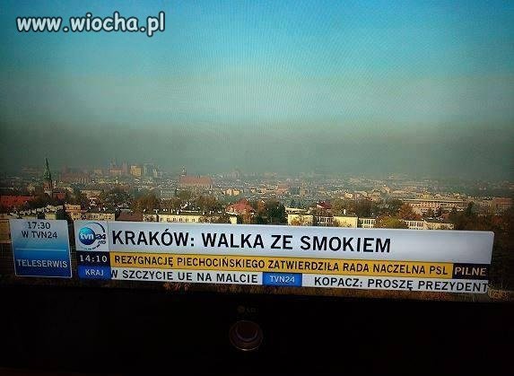 Kraków. Walka ze Smokiem