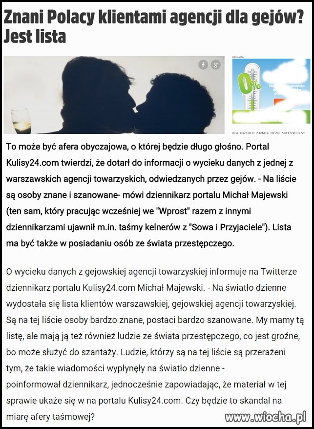 A na liście znani politycy,księża
