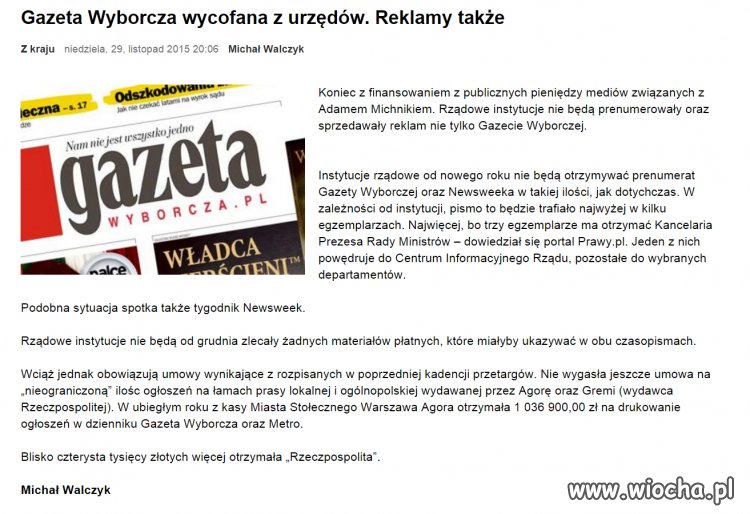 Jednak coś się zmieniło