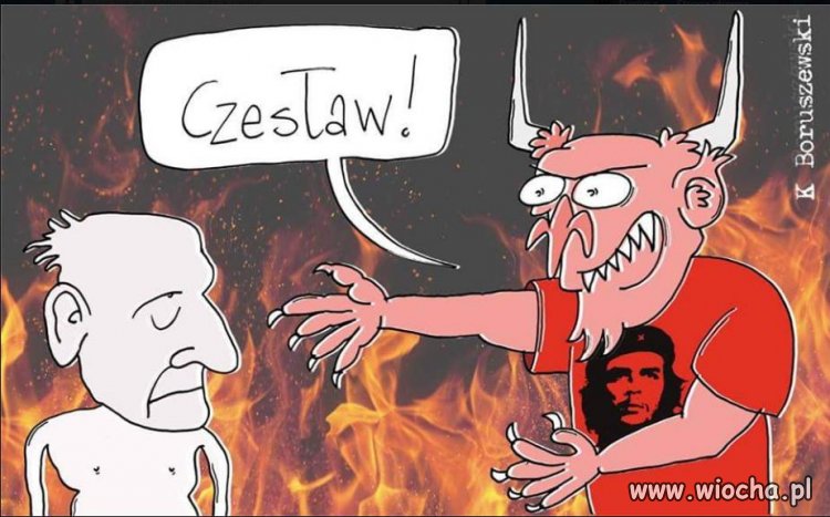 Czesławowi już otworzyli bramę.