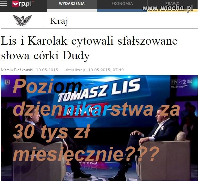 Czy taki poziom będziemy nadal tolerować?