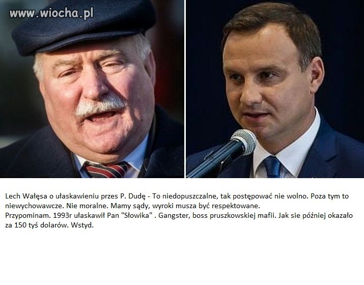 Wałęsa VS Duda
