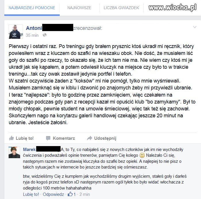 Tak się kończy cwaniakowanie
