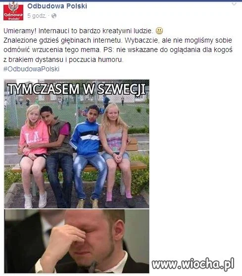Mem z facebooka