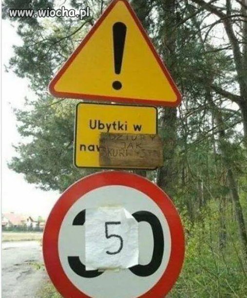 Ubytki...