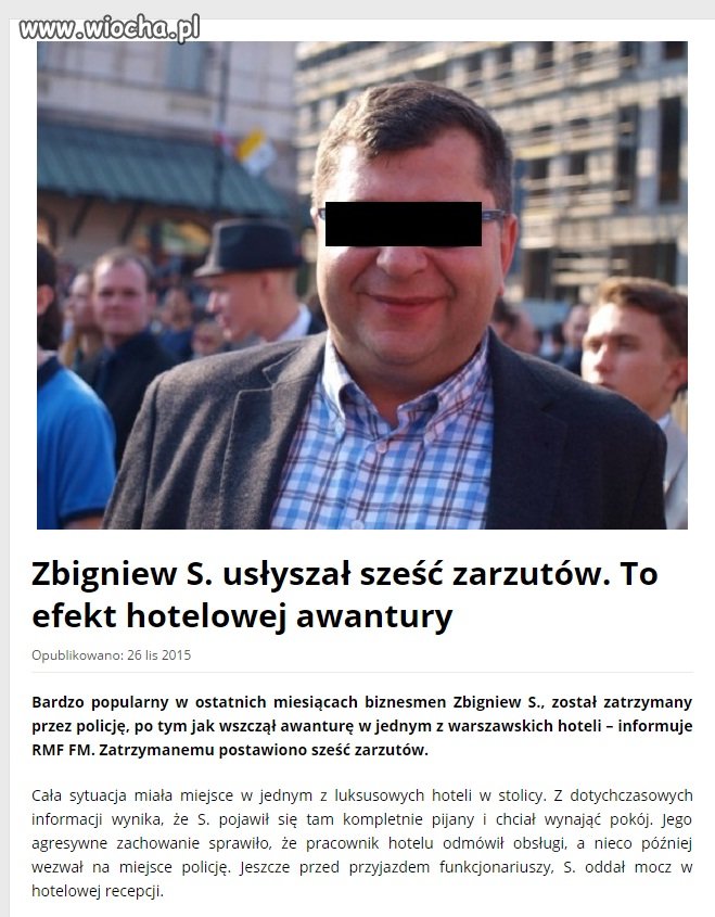 Zbyszek znowu po pijaku narozrabiał ?