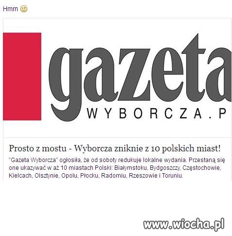 Skończyły się pieniążki od PO.