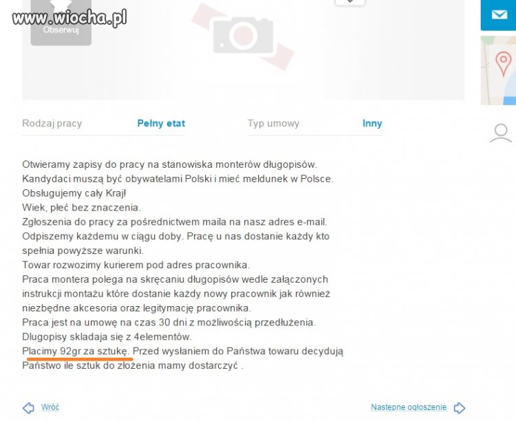 Zarobek wychodzi z minimum 50zł/h