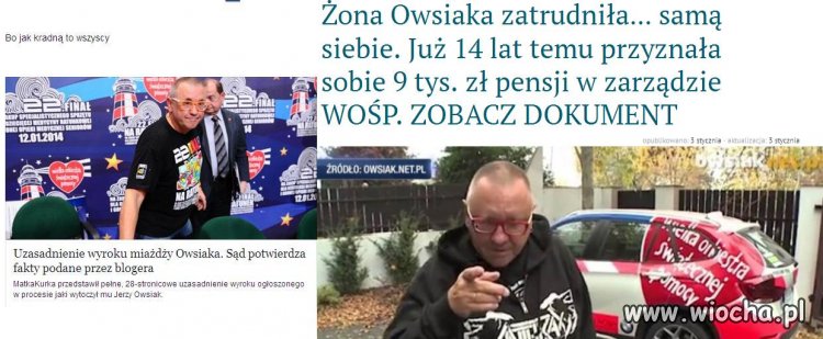 Czy każdy jak się dorwie do kasy i koryta ...