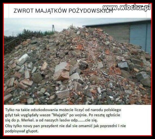 Zwrot majątków pożydowskich