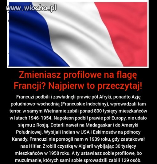 Ktoś wyciągnął niewygodne fakty z historii