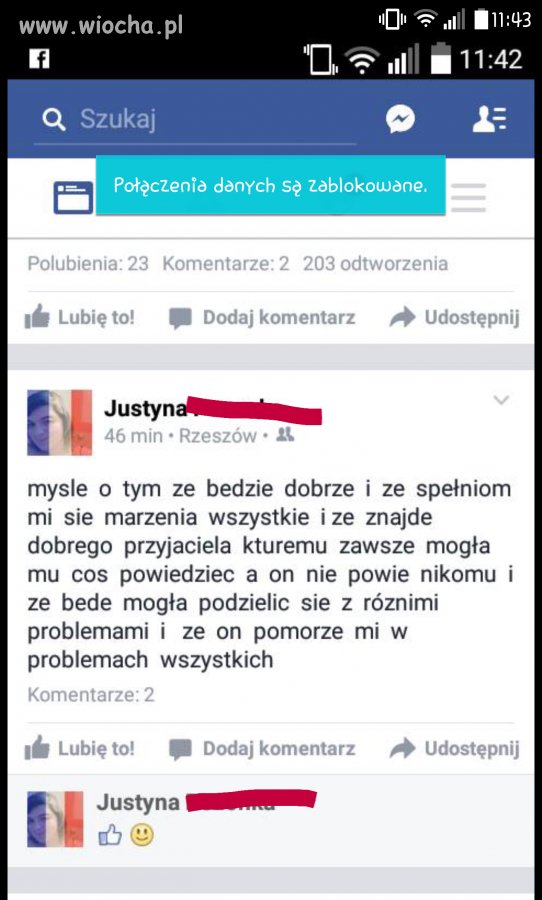 Spelniom mi sie marzenia ...