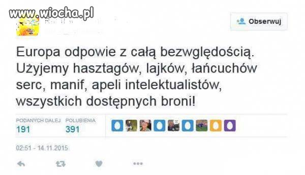 A może lepiej użyć prawdziwej broni?