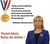 Medal idioty roku 2016 został wręczony