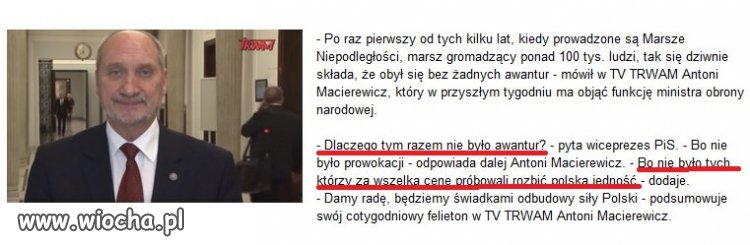 Gdzie byli awanturnicy?