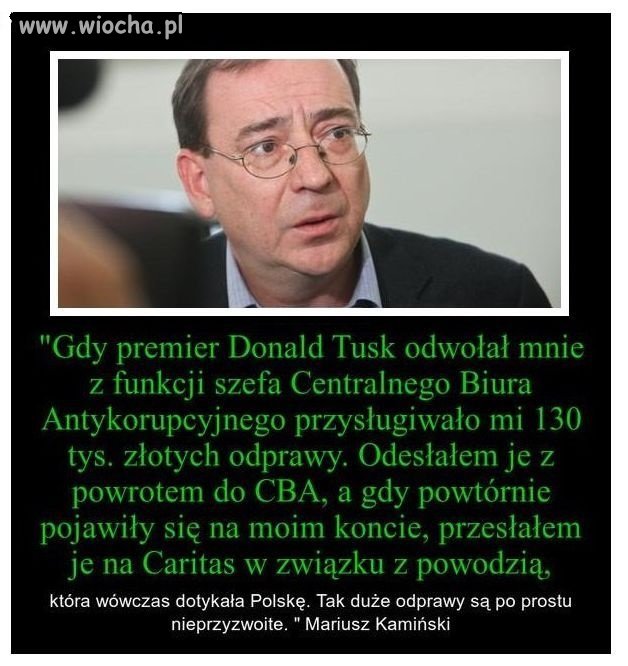 Te duże odprawy, np z PKP jak szła do ministerstwa Ewy 