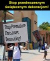 Przedwczesne dekoracje świąteczne