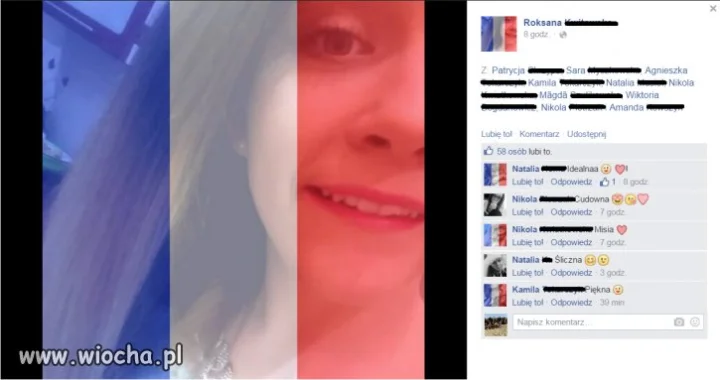 Moda na flagę na Facebooku