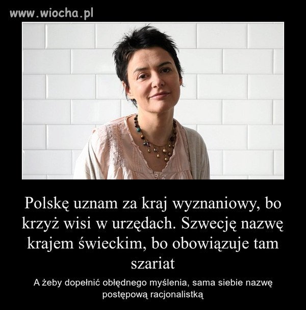 Debilem to jednak trzeba się urodzić.