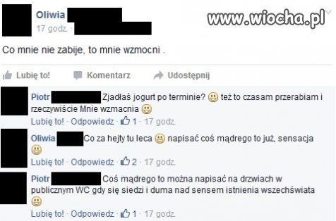 Rzeczywiście "mądra" sentencja...