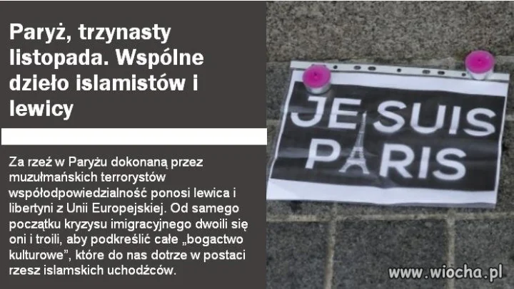 No to lewica sprowadziła