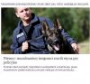 Muzułmanie rzucili się na psy policyjne.